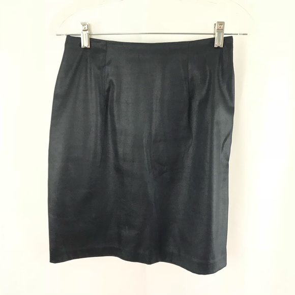 Dawn Joy 2 piece Blazer Skirt Set Size 3/4 Suede - Picture 5 of 7